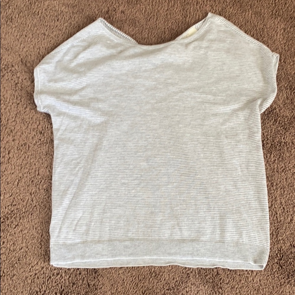 Striped lightweight sweater